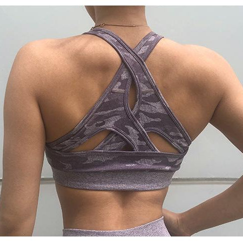 Seamless Camo Bra Starlethics