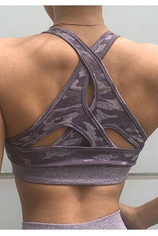 Seamless Camo Bra Starlethics