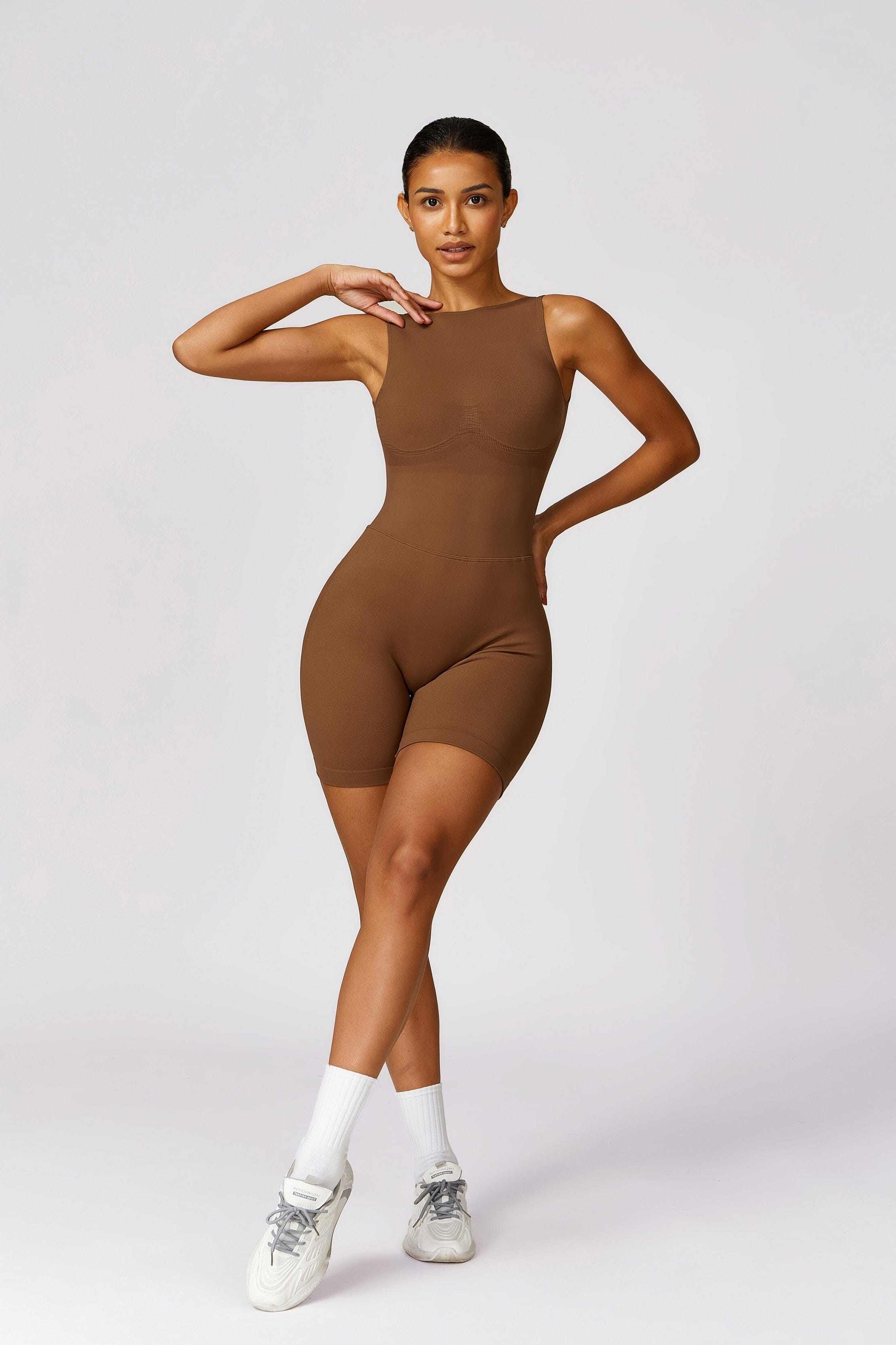 Charmed Seamless V-Back Jumpsuit Starlethics