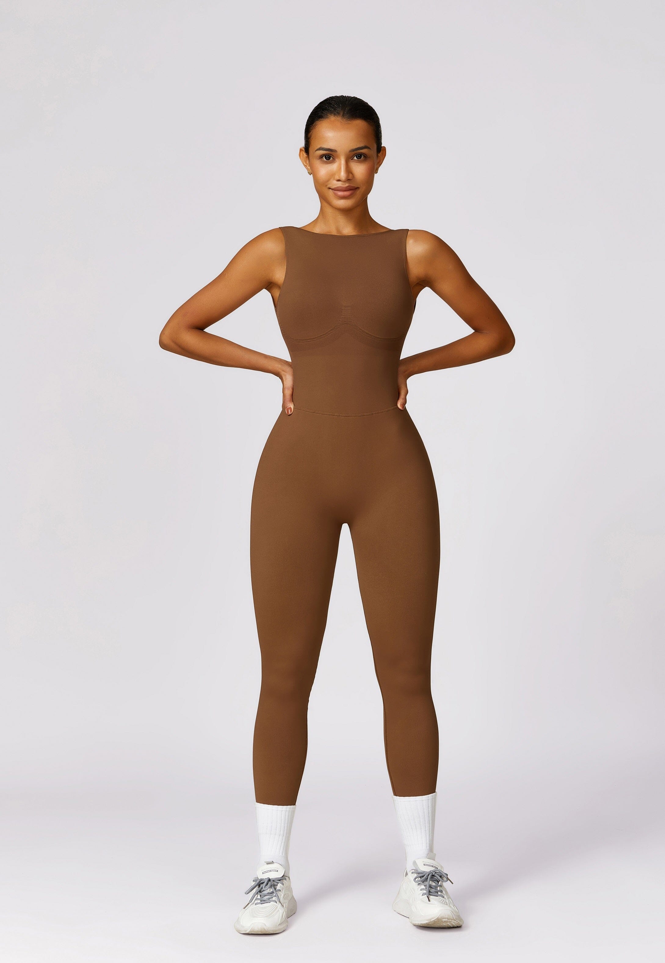 Elated Seamless V-Back Jumpsuit Starlethics