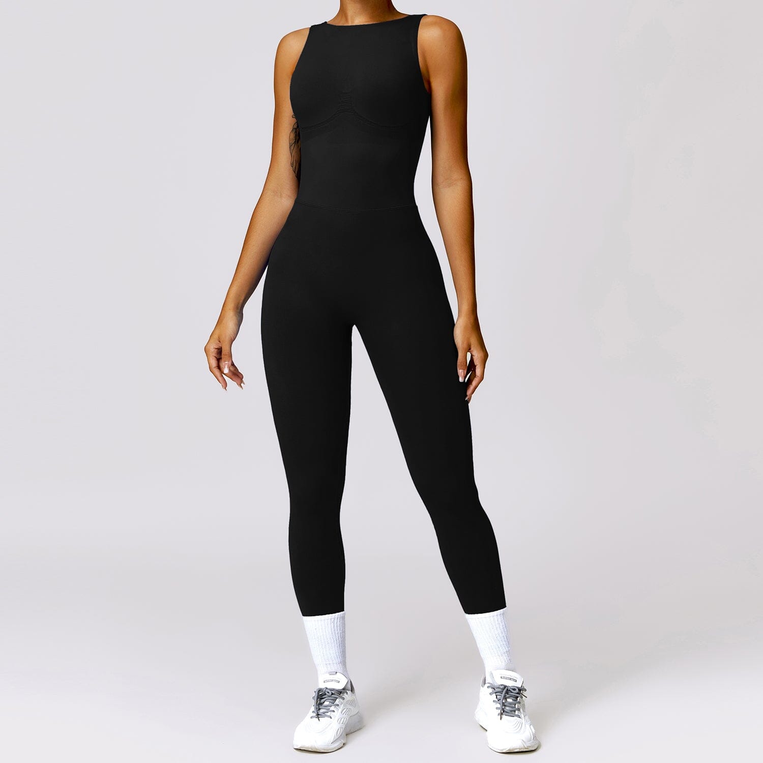 Elated Seamless V-Back Jumpsuit Starlethics