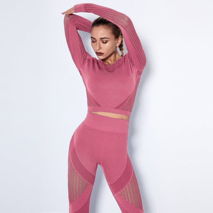 Mesh Seamless Set - Leggings + Top Starlethics