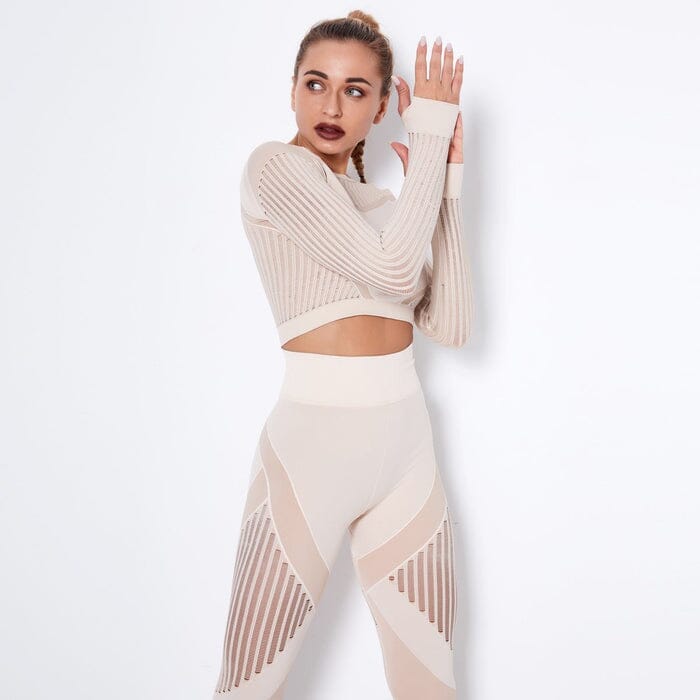 Mesh Seamless Set - Leggings + Top Starlethics