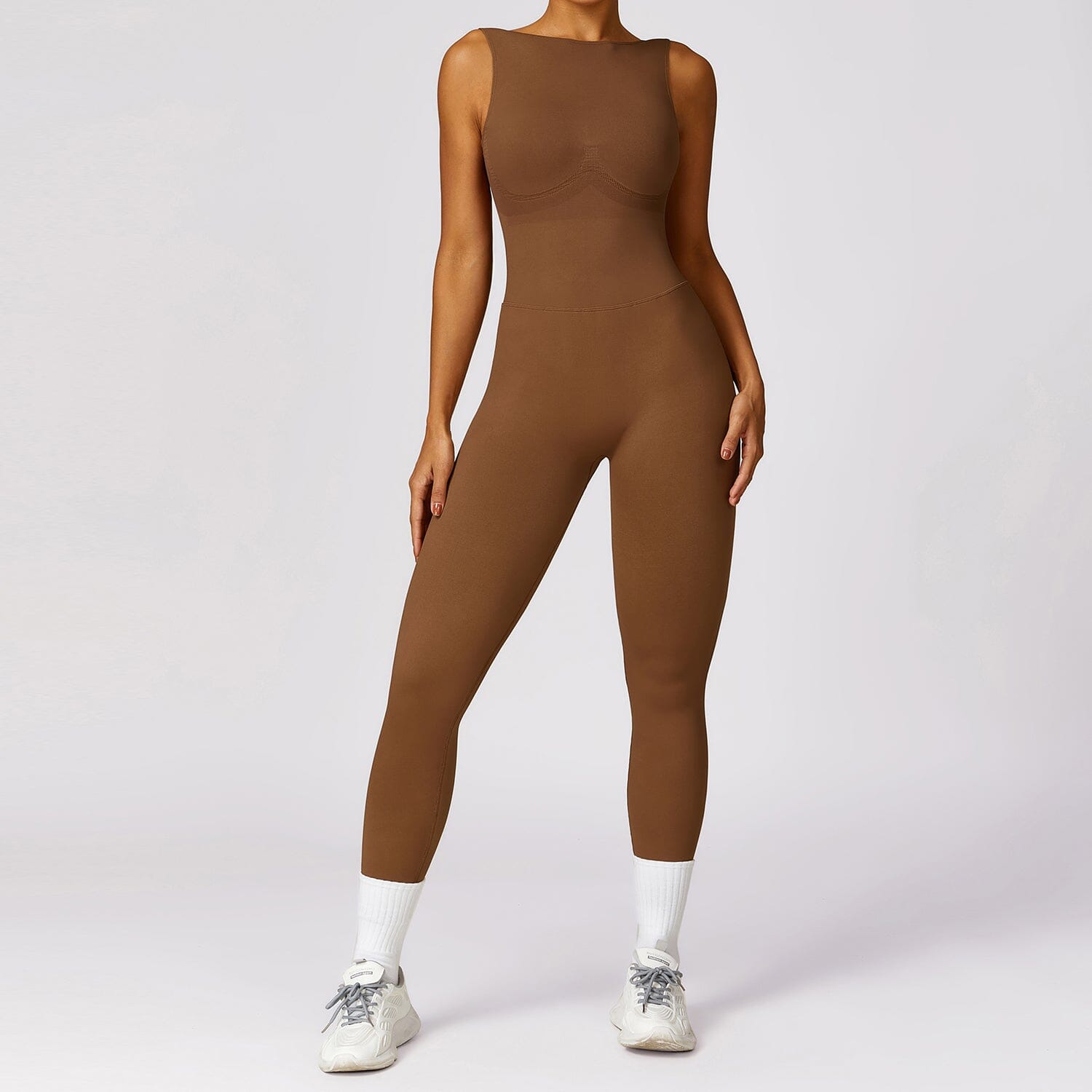 Elated Seamless V-Back Jumpsuit Starlethics