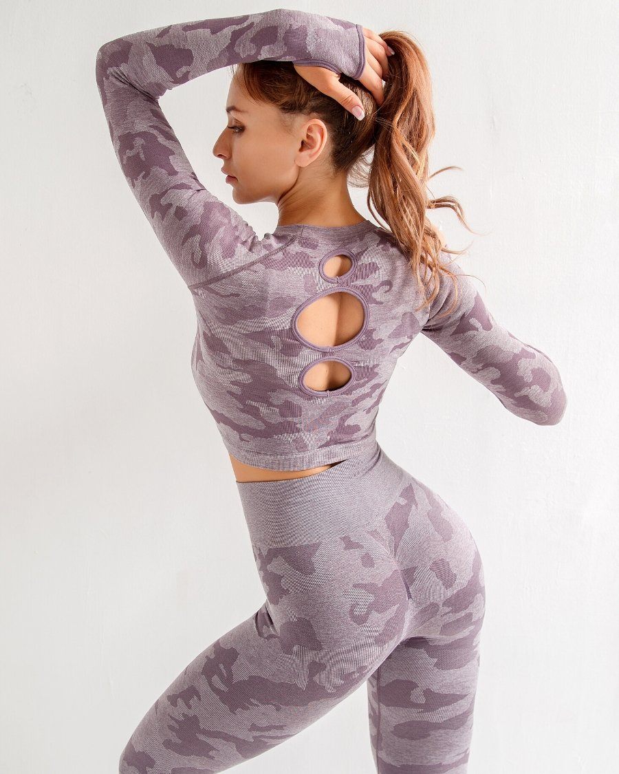 Seamless Camo Leggings Starlethics