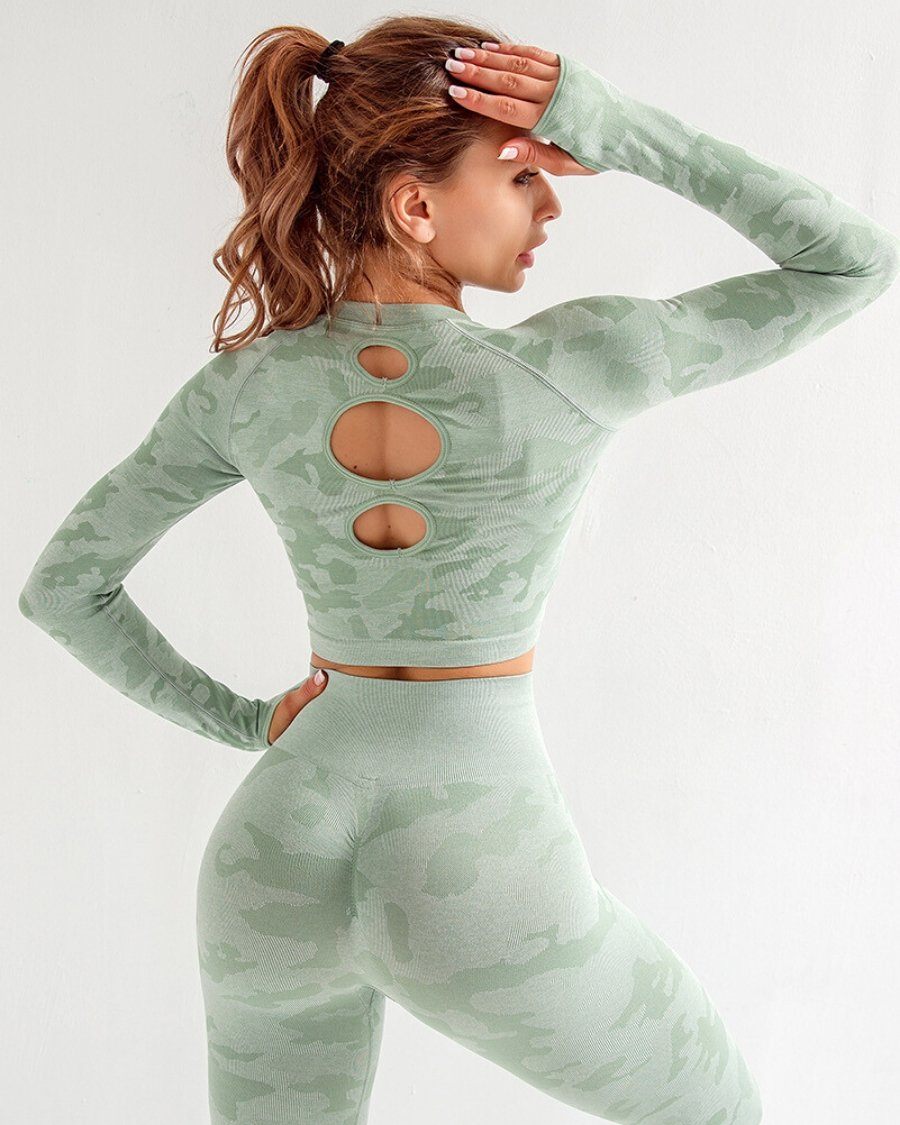 Seamless Camo Leggings Starlethics