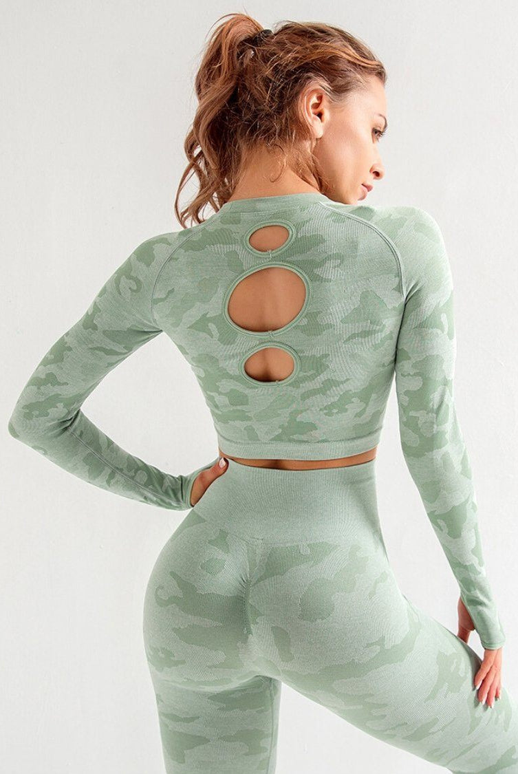 Seamless Camo Leggings Starlethics