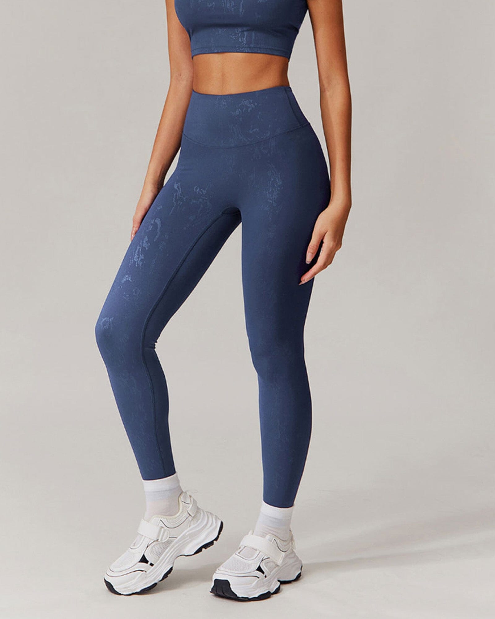 Synchronized Performance Gym Leggings Leggings Starlethics Navy S