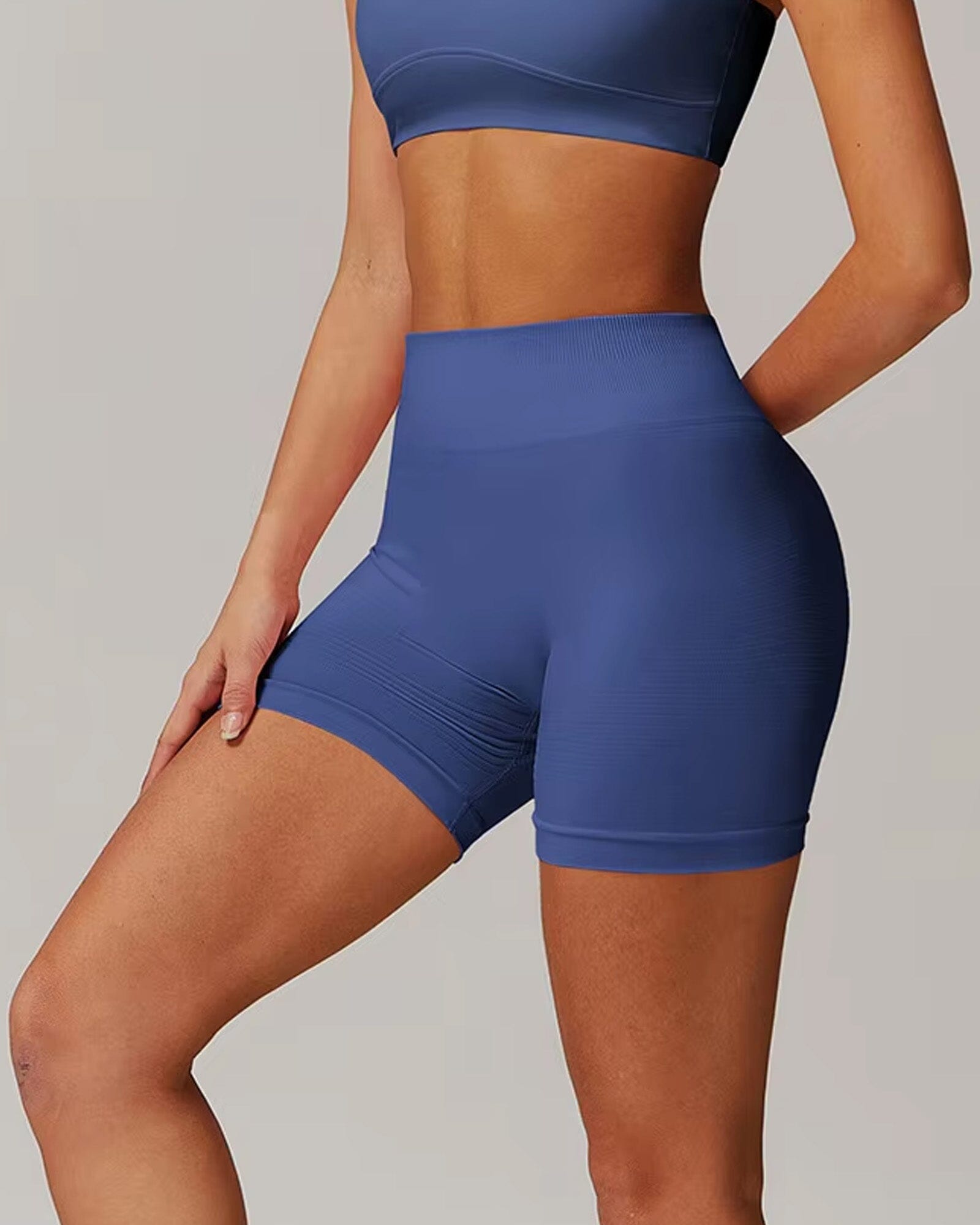 Engraved Seamless Gym Shorts Shorts Starlethics