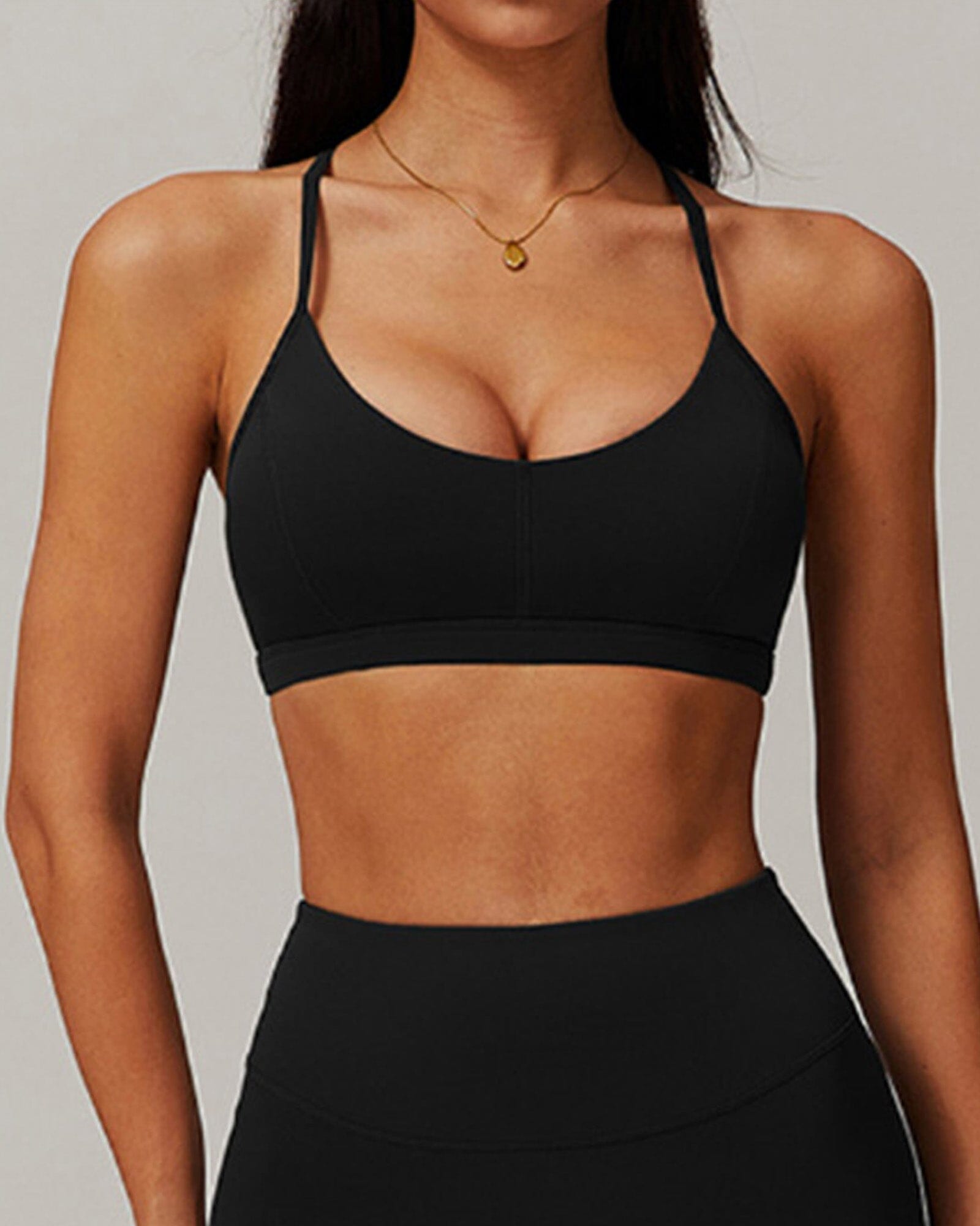 Engulfed Athletic Sports Bra Sports Bra Starlethics Advanced Black S
