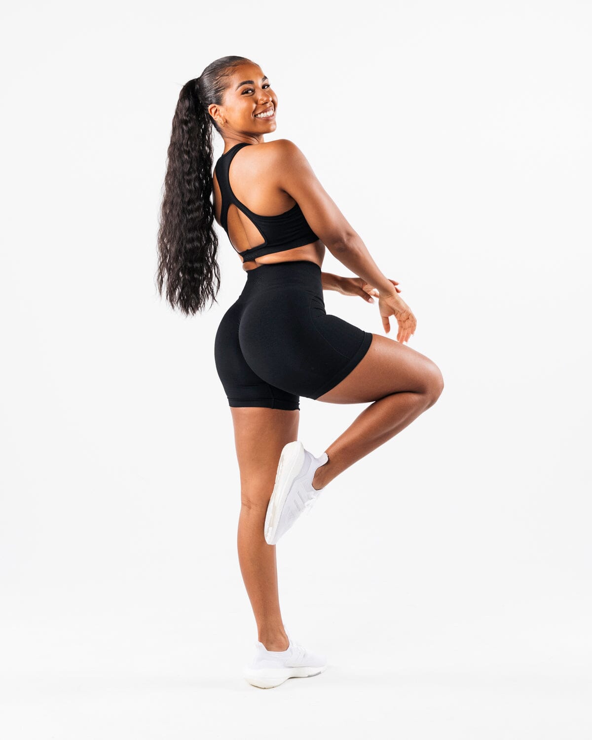 Upbeat Seamless Jacquard Shorts Starlethics