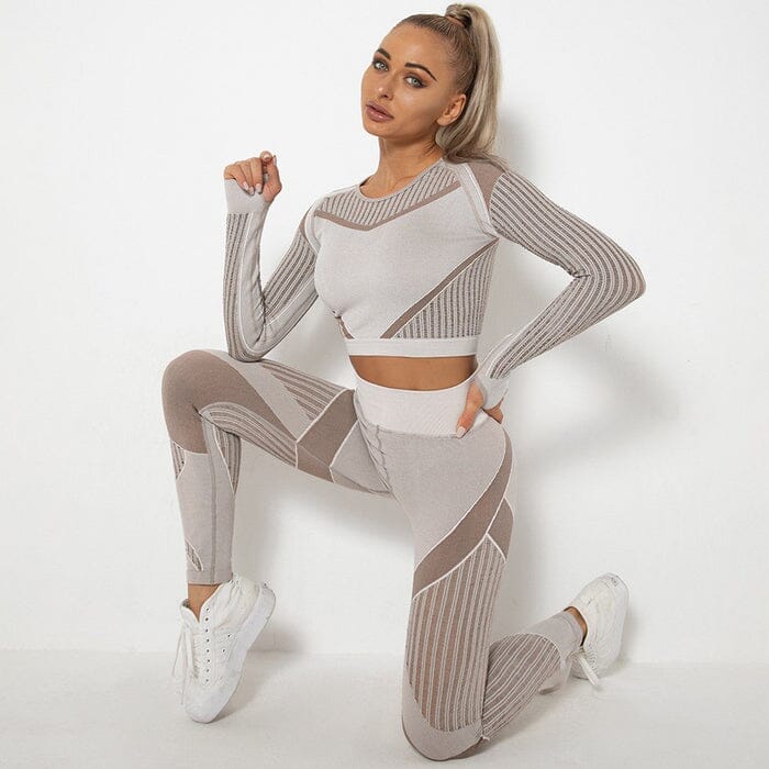 Mesh Seamless Set - Leggings + Top Starlethics