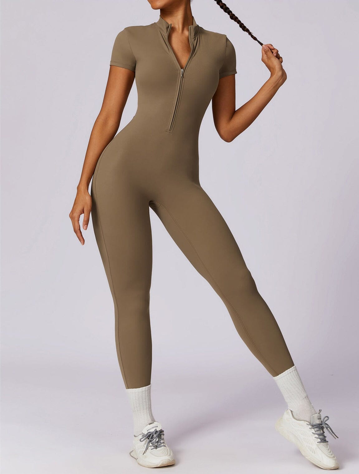 Serene Short Sleeve Jumpsuit Starlethics