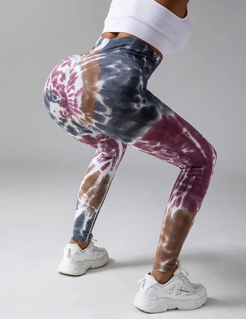 Vivid Colorful Yoga Leggings Starlethics