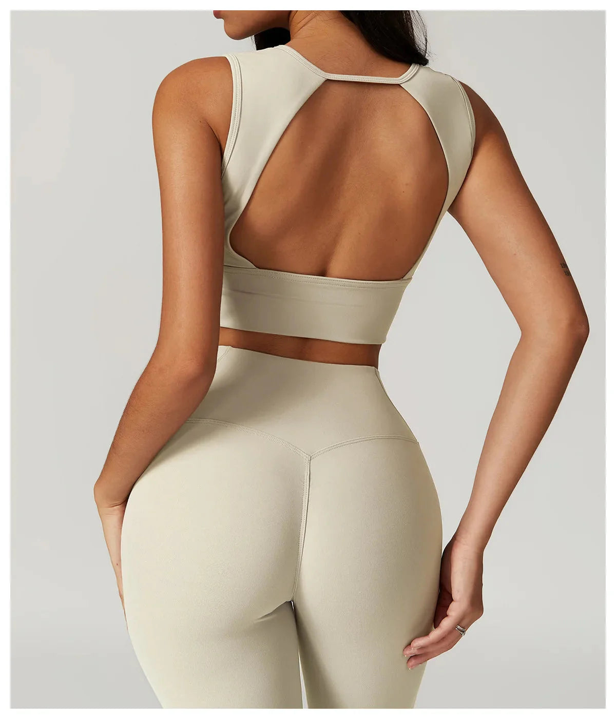 Streamline Backless Performance Set - Leggings + Top Sets Starlethics
