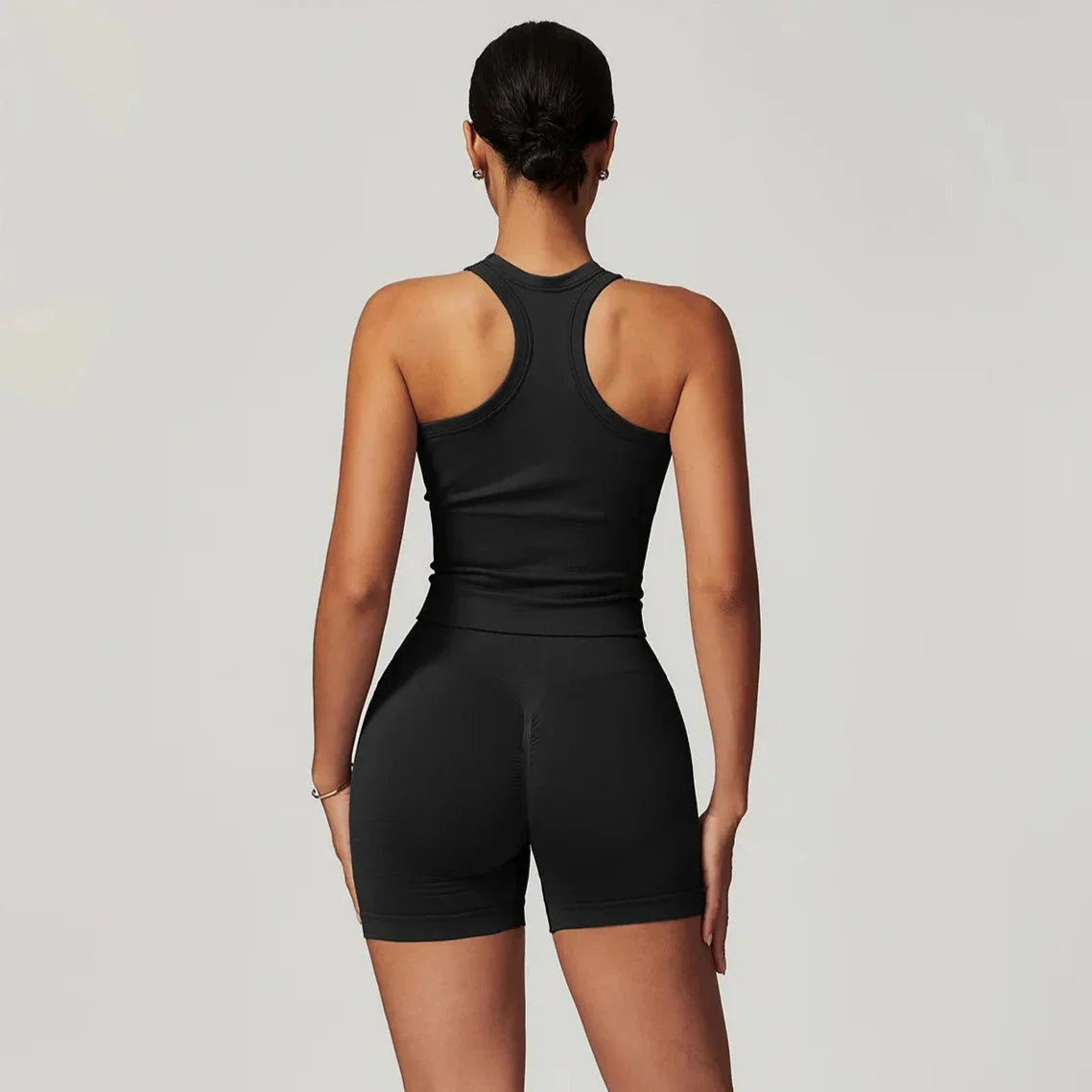 Momentum Seamless Racerback Gym Set - Shorts + Top Sets Starlethics
