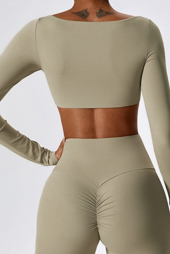 Venture Long Sleeve Crop Top Starlethics