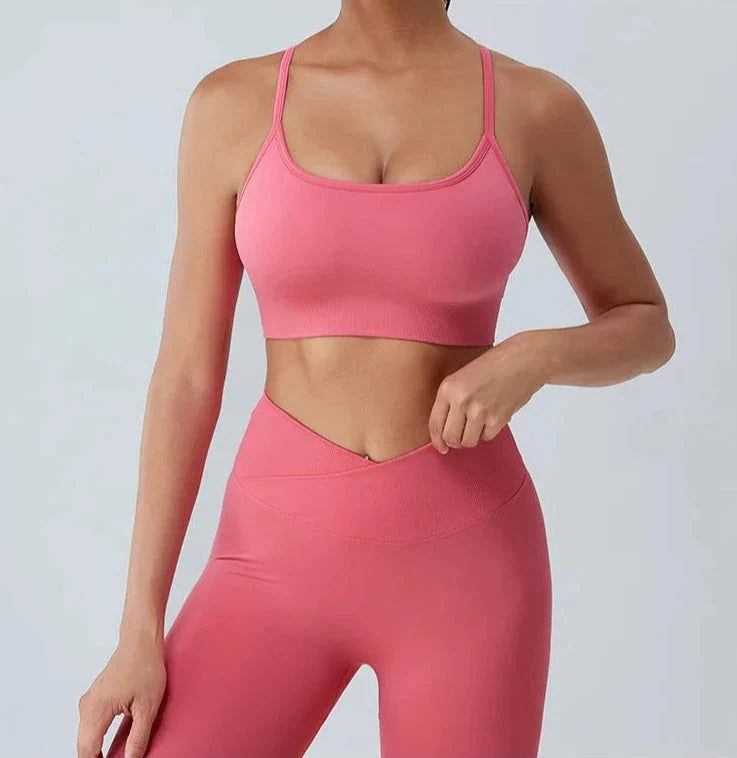 Core Seamless Crisscross Bralette Starlethics