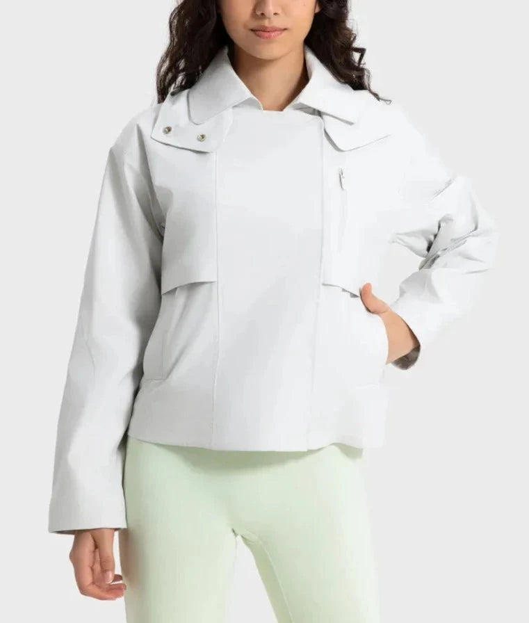 Windbreaker Detachable Hood Jacket Starlethics