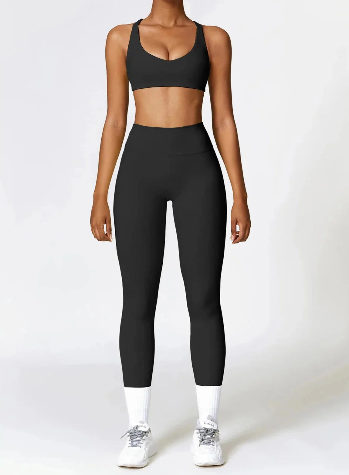 Mystic Cross Back Set - Leggings + Top Starlethics