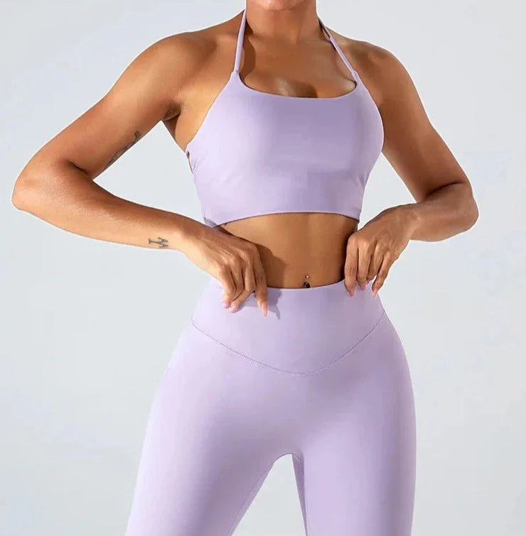 Savvy Double Cross Back Sports Bra Starlethics