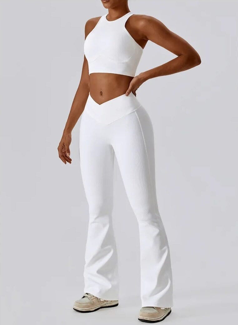Soulmate Racerback Flared Set - Leggings + Top Starlethics