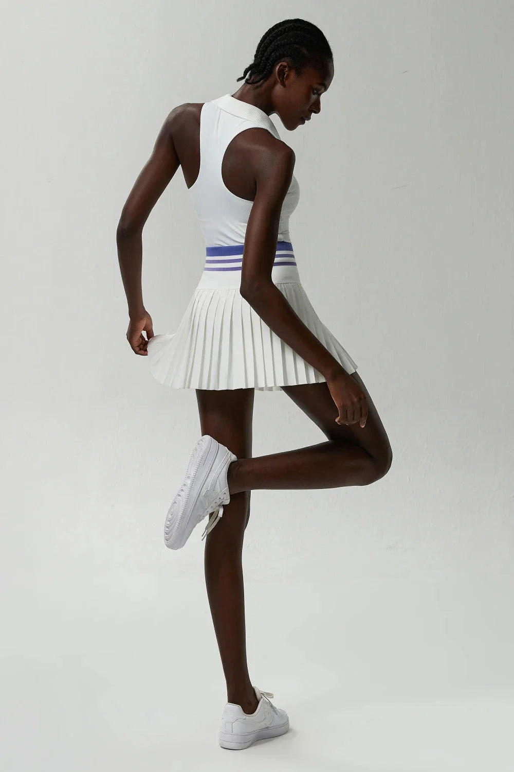 Regal V-Neck Tennis Set - Skirt + Top Sets Starlethics
