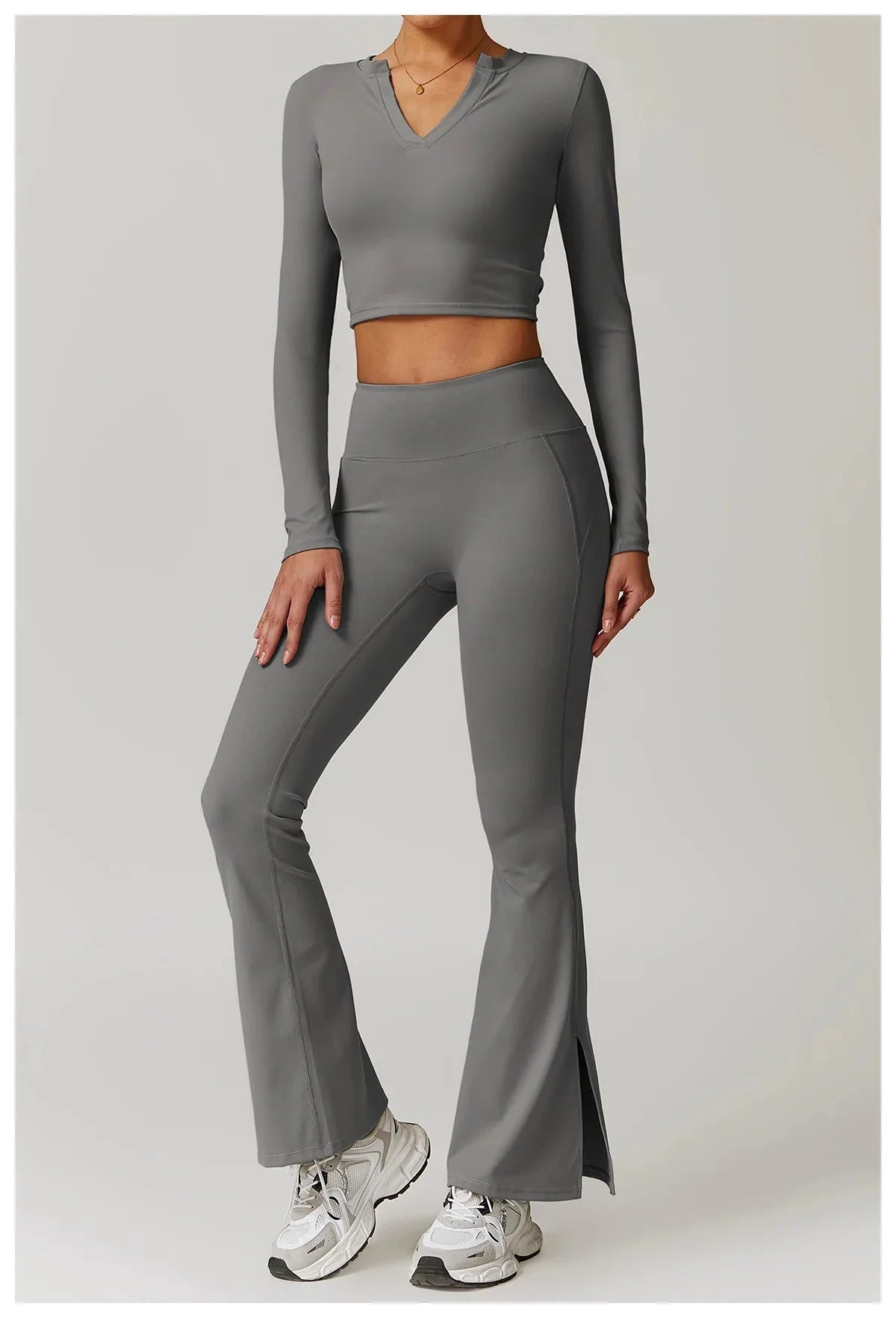 Obsession Long Sleeve Gym Set - Leggings + Top Starlethics