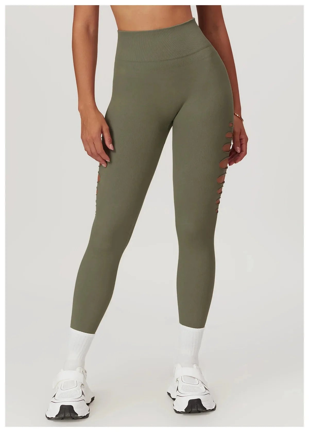 Savage Slash Seamless Leggings Leggings Starlethics