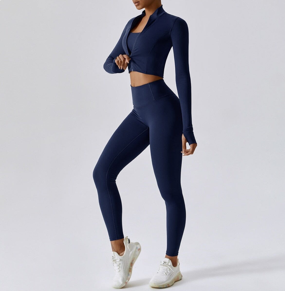 Power Scrunch Trio - Leggings + Top + Jacket Starlethics