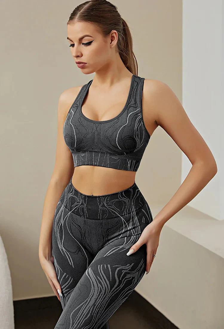 Iconic Femme Seamless Gym Set - Leggings + Top Starlethics