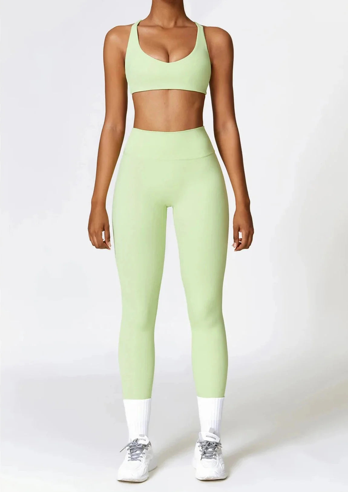 Mystic Cross Back Set - Leggings + Top Starlethics