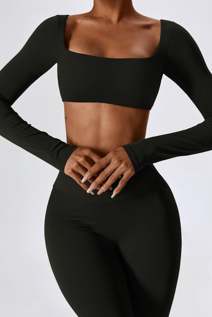 Venture Long Sleeve Crop Top Starlethics