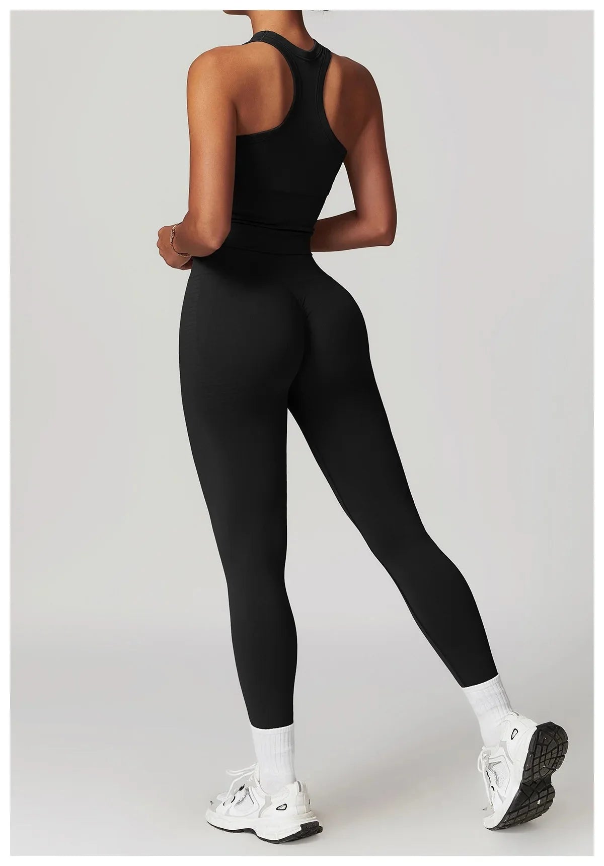 Momentum Seamless Racerback Gym Set - Leggings + Top Sets Starlethics