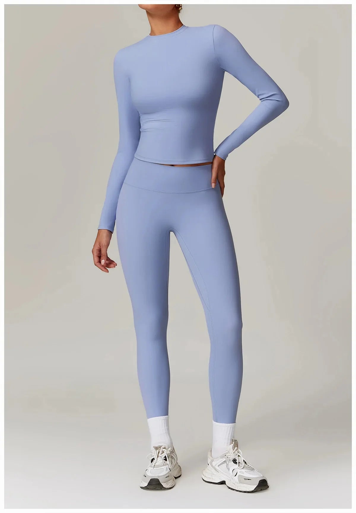 Spellbound Gym Set - Leggings + Top Sets Starlethics Light Blue S