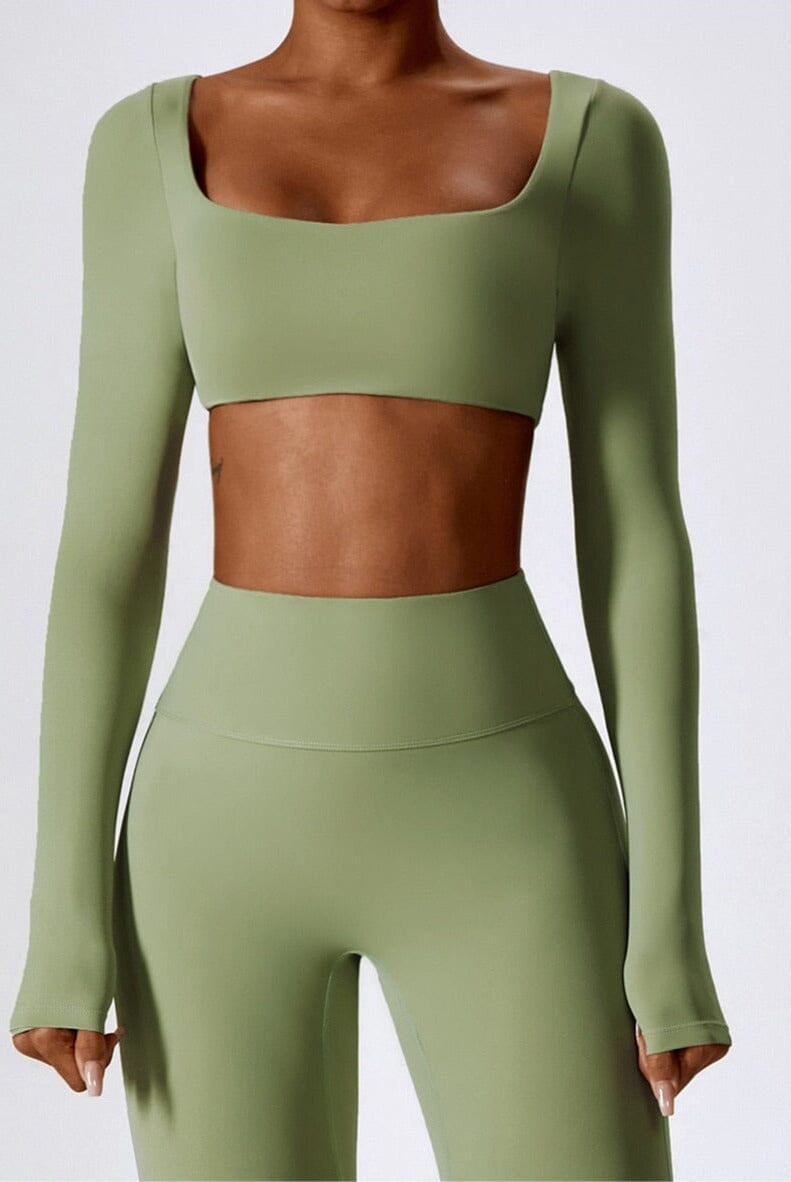 Venture Long Sleeve Crop Top Starlethics