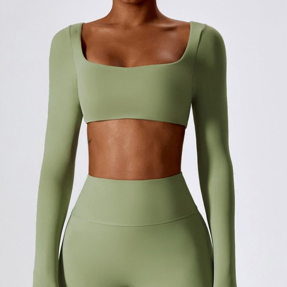 Venture Long Sleeve Crop Top Starlethics