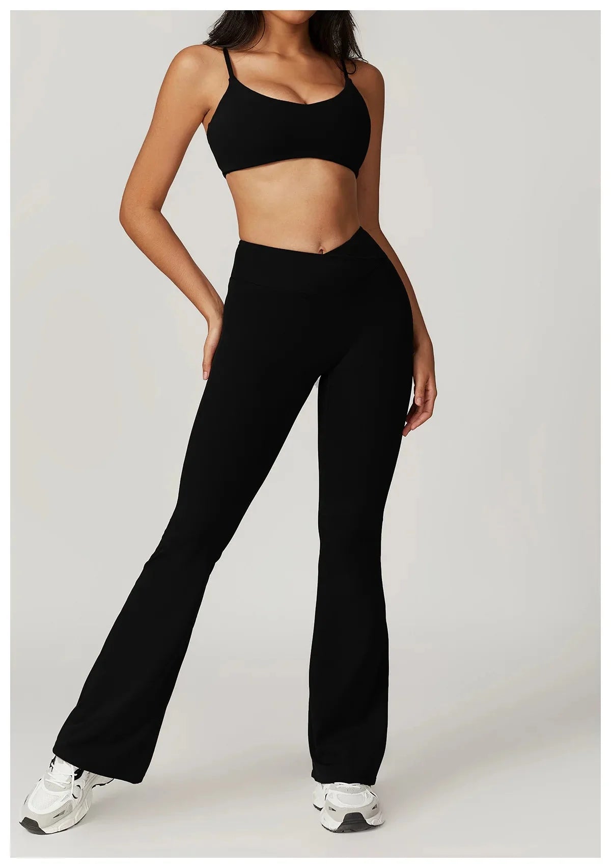 Chase High Waist Flared Pants Starlethics