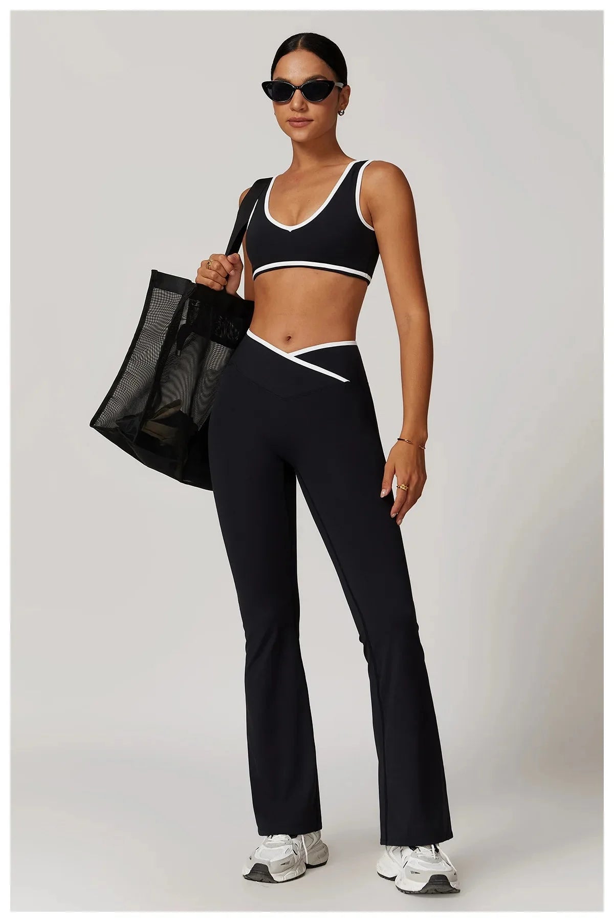 Myriad Step Up Gym Set - Leggings + Bra Starlethics