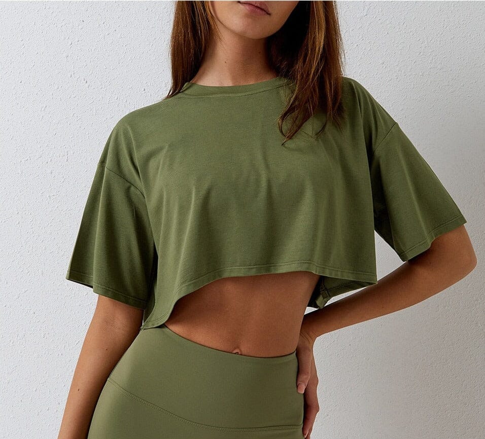 Flow Loose Crop Top Starlethics