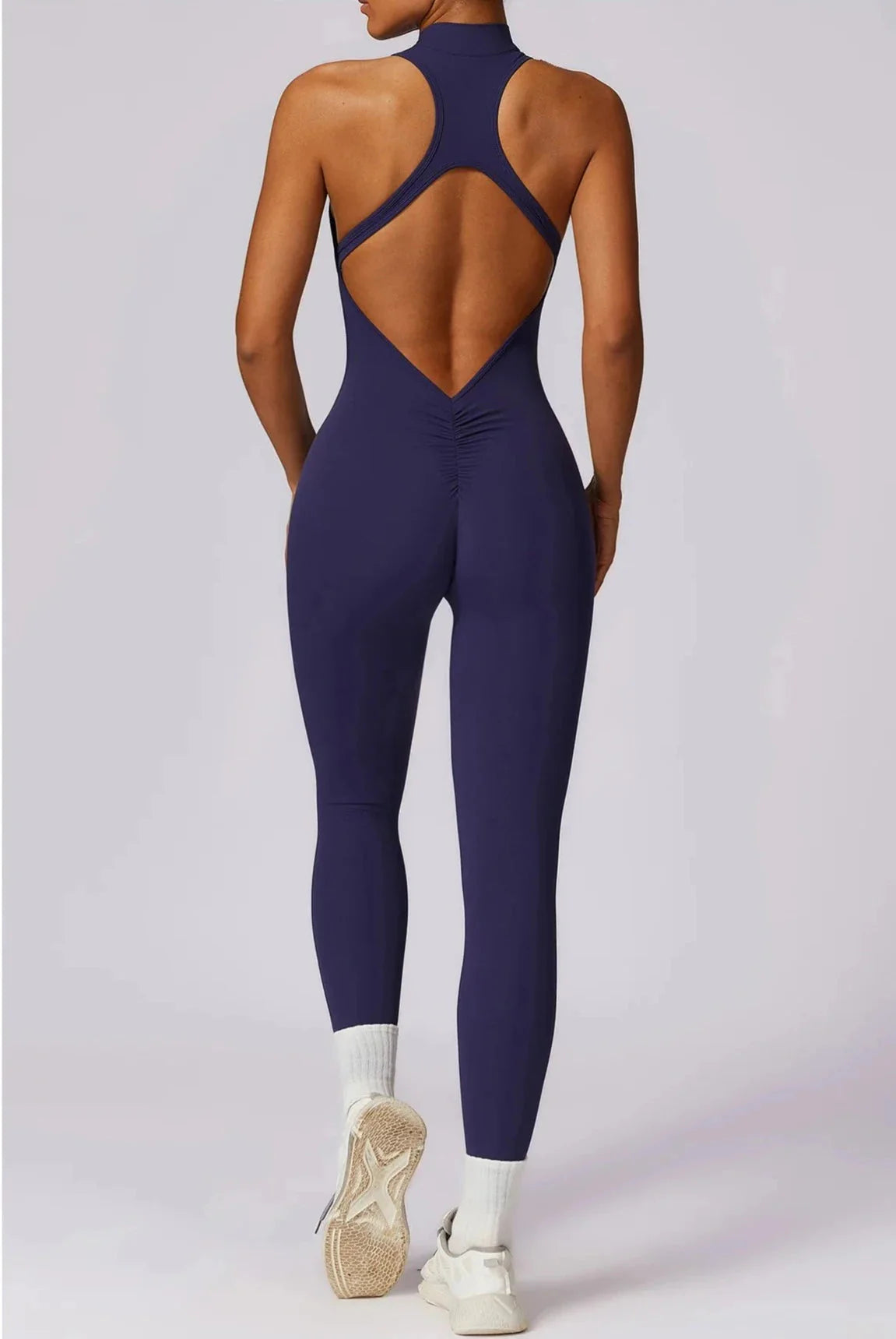 Enchantress Zipper Racerback Jumpsuit Starlethics