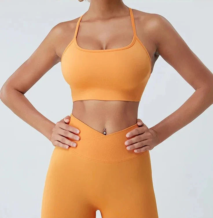 Core Seamless Crisscross Bralette Starlethics