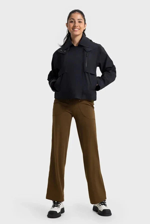 Windbreaker Detachable Hood Jacket Starlethics