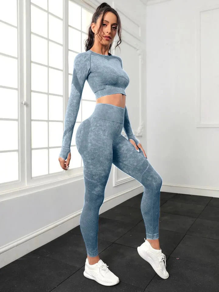 Roaring Seamless Gym Set - Leggings + Top Starlethics