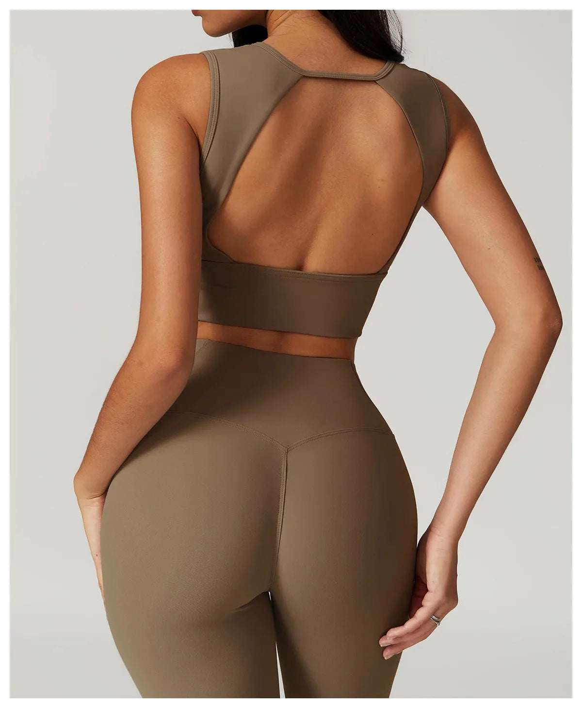 Streamline Backless Performance Set - Leggings + Top Sets Starlethics