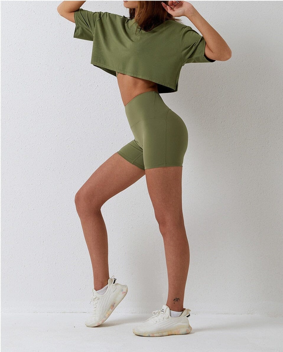 Flow Loose Crop Top Starlethics