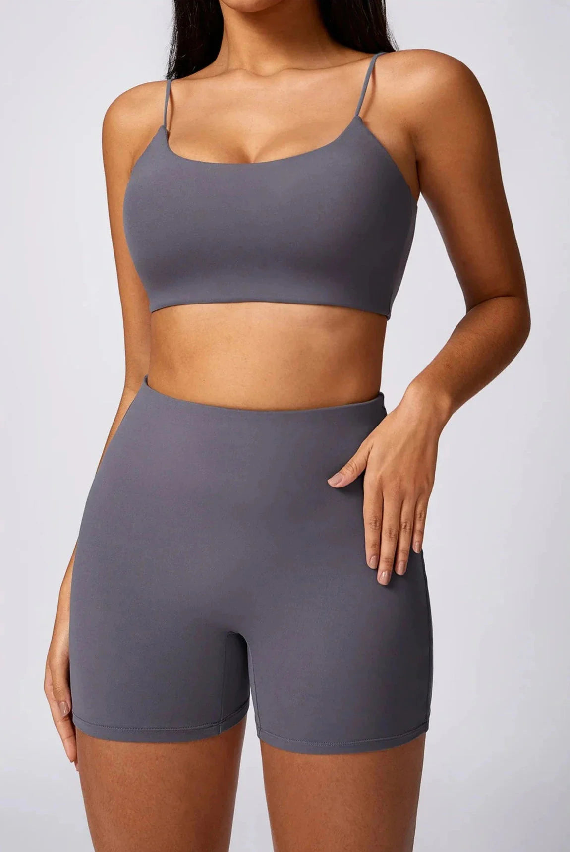 Foxy Thin Strap Gym Set - Shorts + Top Starlethics