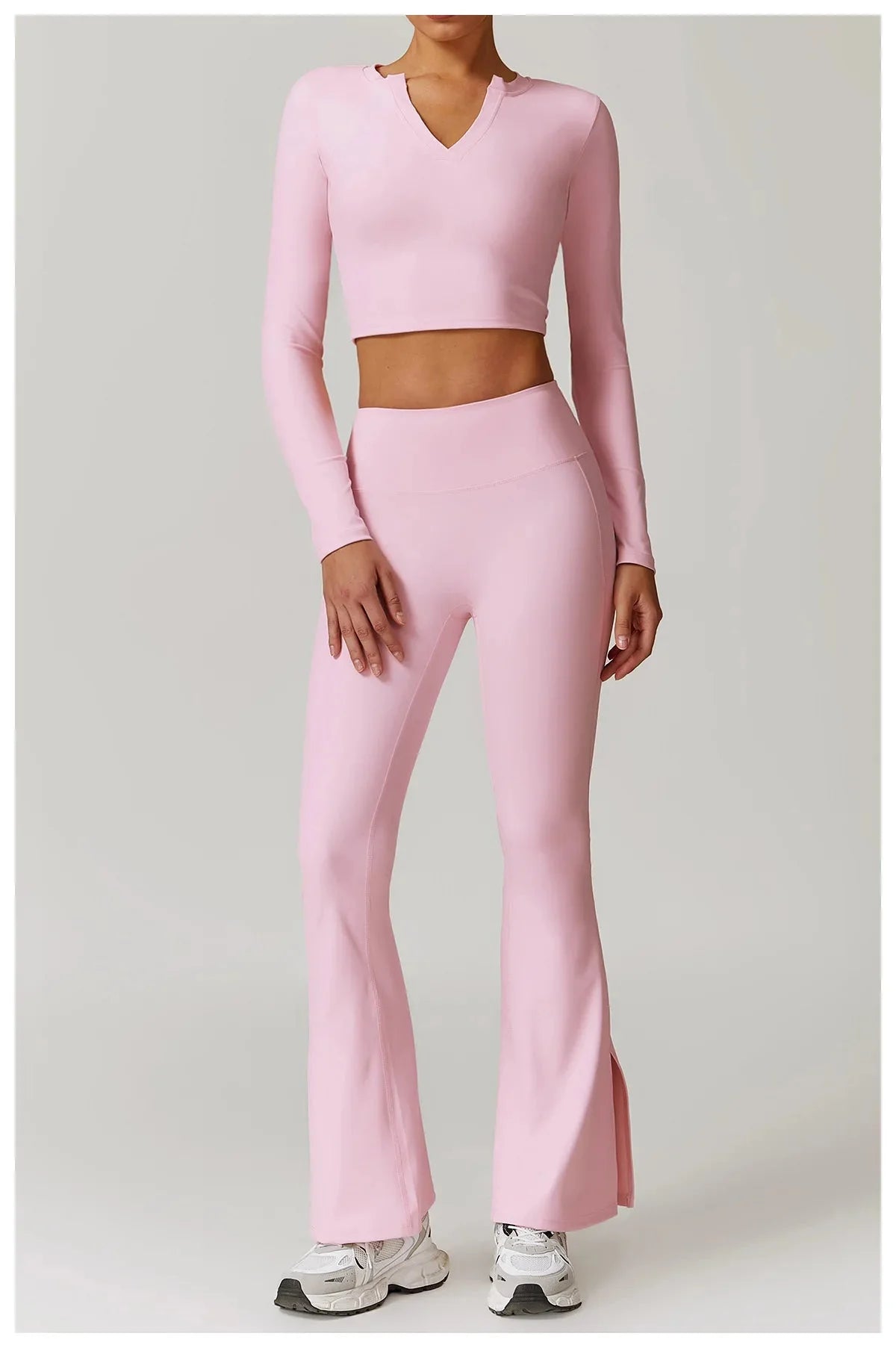 Obsession Long Sleeve Gym Set - Leggings + Top Starlethics