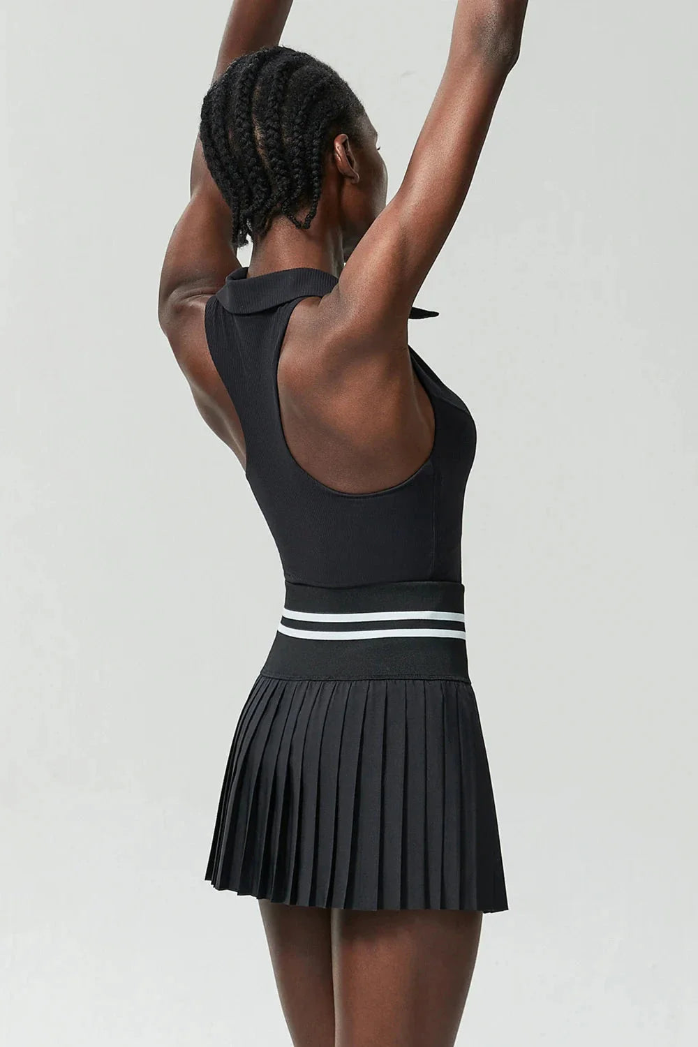 Regal V-Neck Tennis Set - Skirt + Top Sets Starlethics