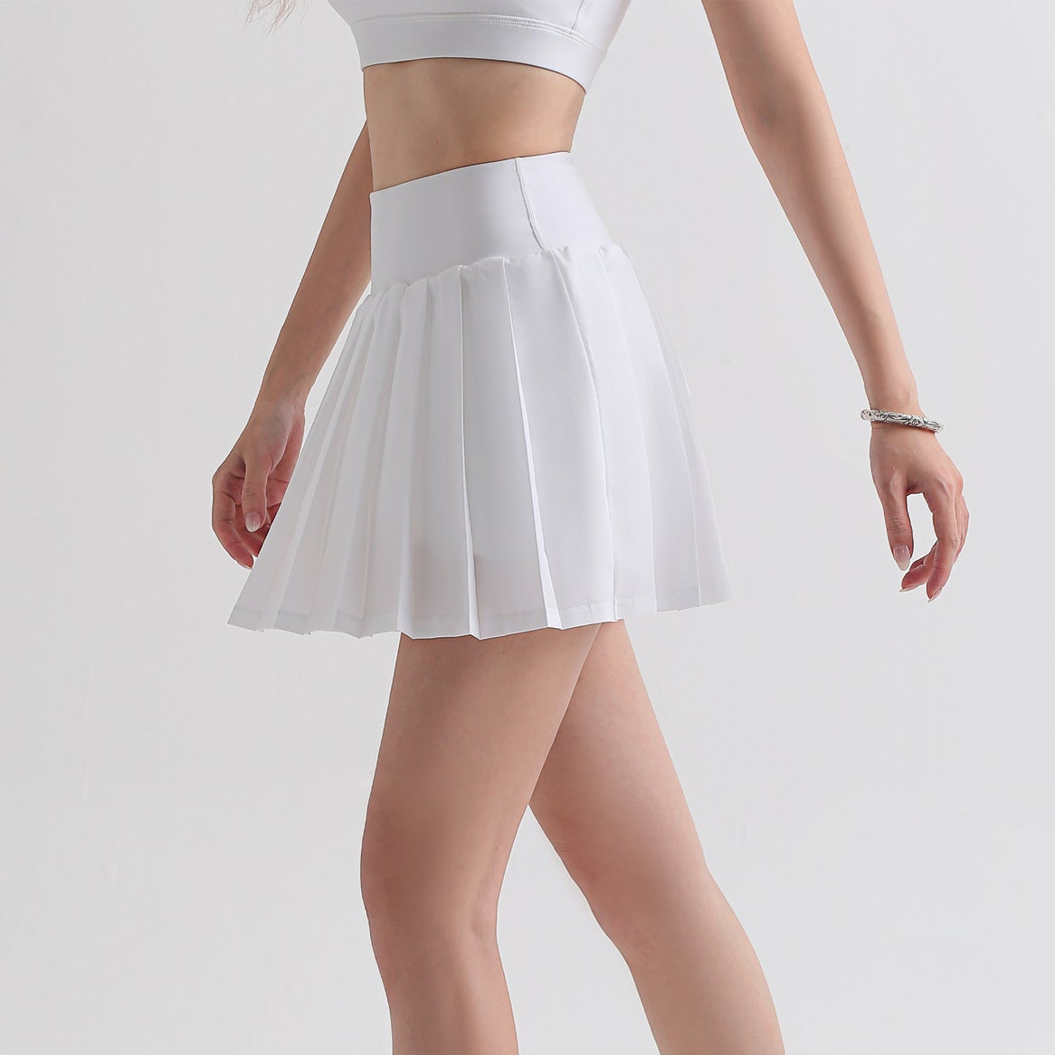 Tennis Pleated Skirt with Shorts Starlethics